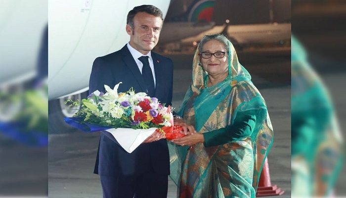 ফরাসি প্রেসিডেন্ট দেখে গেলেন বঙ্গবন্ধুকন্যার উন্নত মানবতার বাংলাদেশ