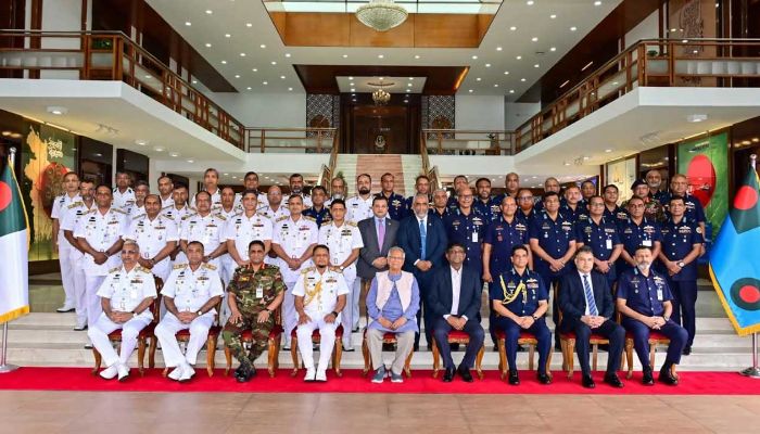 নৌবাহিনী ও বিমানবাহিনী নির্বাচনী পর্ষদের উদ্বোধন করলেন প্রধান উপদেষ্টা