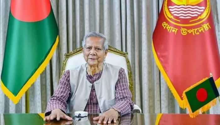 মঙ্গলবার বিকেল ‘জুলাই ঘোষণাপত্র’ পাঠ করবেন প্রধান উপদেষ্টা