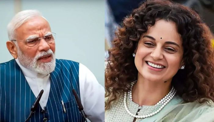 র‌্যাম্পে ফ্যাশন দুনিয়ায় সাড়া পাবেন মোদি: কঙ্গনা