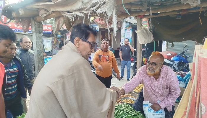 কুষ্টিয়ায় অধ্যক্ষ সোহরাব উদ্দিনের গণসংযোগ