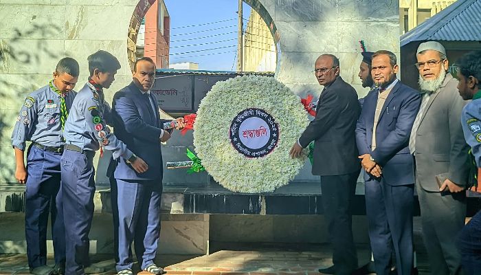 রংপুরে শহীদ বুদ্ধিজীবীদের গভীর শ্রদ্ধায় স্মরণ