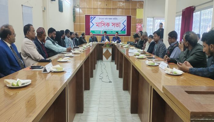 দৌলতপুরে  আইন শৃঙ্খলা কমিটির মাসিক সভা 