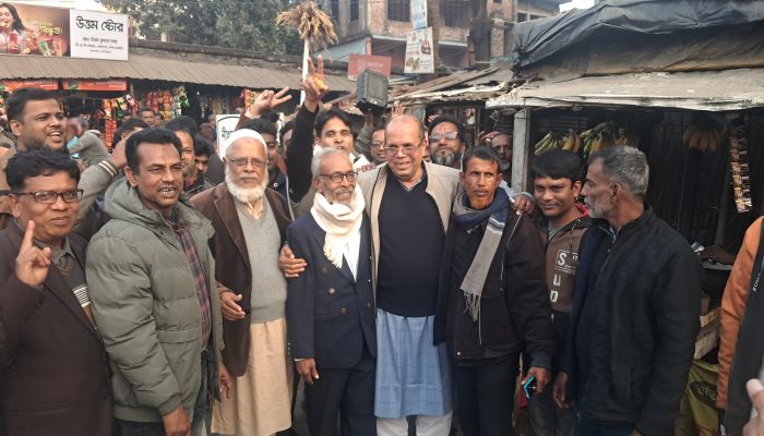 নড়াইল -২ আসনে ধানের শীষের প্রার্থী ড. ফরিদুজ্জামান ফরহাদের নির্বাচনী গণসংযোগ 