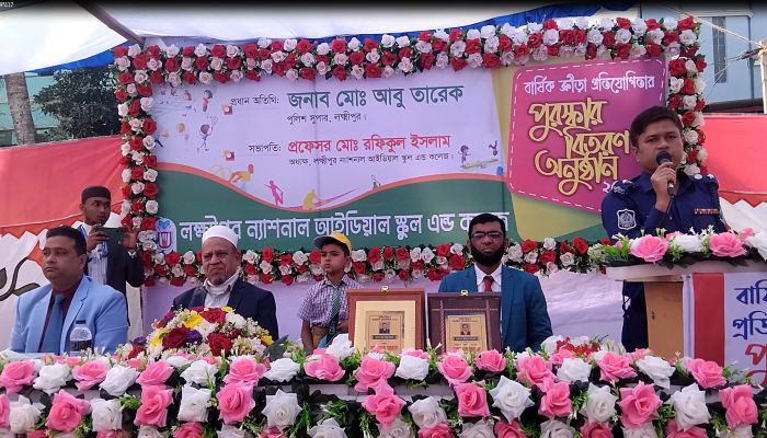 ন্যাশনাল আইডিয়াল স্কুলে বর্ণাঢ্য আয়োজনে বার্ষিক ক্রীড়া প্রতিযোগিতা ও পুরস্কার বিতরণ