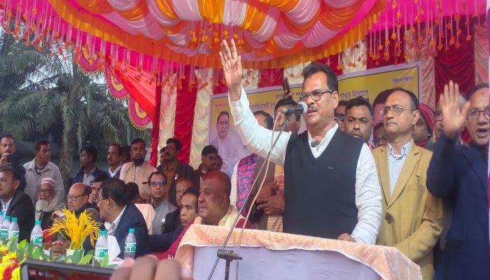 কলারোয়ায় মিনি স্টেডিয়াম ও বাইপাস সড়ক  নির্মাণের প্রতিশ্রুতি হাবিবুল ইসলাম হাবিবের