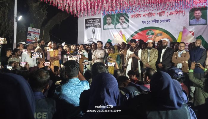  নতুন স্বৈরাচারকে বসানোর জন্য গণ অভ্যুথান করি নাই: নাহিদ ইসলাম