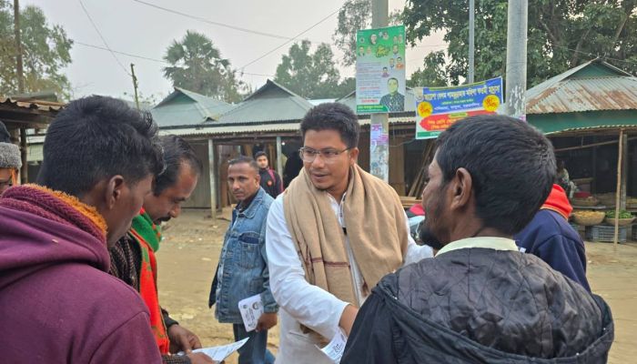 স্বচ্ছতা ও জবাবদিহিতার মাধ্যমে ভালুকা গড়ার ঘোষণা ডা. জাহিদুল ইসলামের