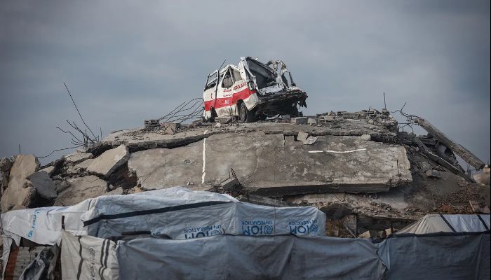 ভয়াবহ শ্বাসতন্ত্রের ভাইরাস দেখা দিয়েছে গাজায় 