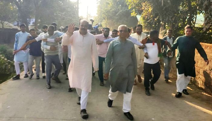 ৫নং বাড়বকুণ্ড ইউনিয়নে ধানের শীষের প্রার্থী আসলাম চৌধুরীর দিনব্যাপী গণসংযোগ