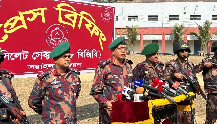 সিলেটে নির্বাচনে দায়িত্ব পালন করবে ৯০ প্লাটুন বিজিবি