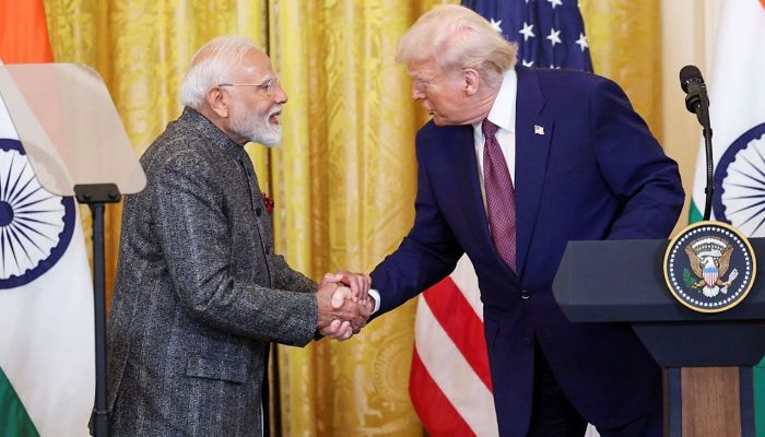 ভারতের ওপর শুল্ক কমিয়ে ১৮% করলেন ট্রাম্প, ধন্যবাদ মোদির