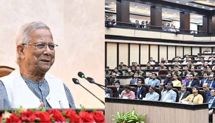 কর্মকর্তা ও কর্মচারীদের উদ্দেশে বিদায়ী ভাষণ দিলেন প্রধান উপদেষ্টা