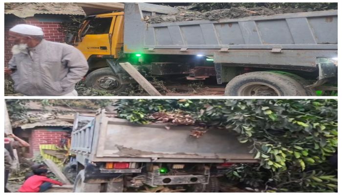 মির্জাপুরে অবৈধ মাটি বহনকারী ট্রাকে চাপা পড়ে বৃদ্ধ নিহত