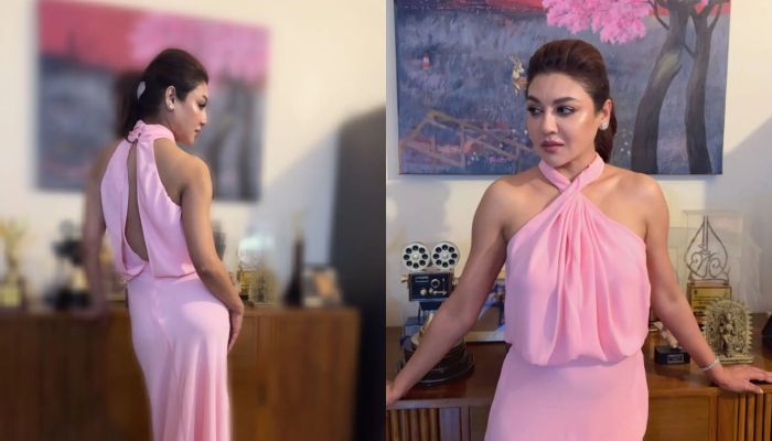 ব্যাকলেস ড্রেসে আবেদনময়ী জয়া