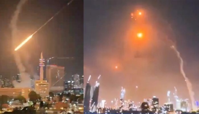 যুক্তরাষ্ট্র-ইসরাইলের বিভিন্ন স্থাপনায় হামলা অব্যাহত রেখেছে ইরান