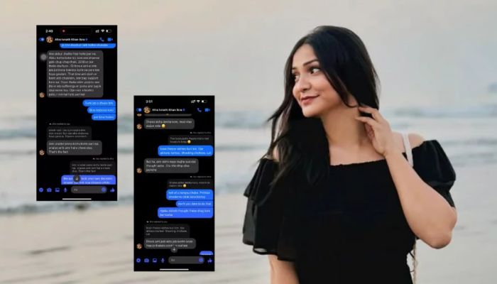 ইকরার সঙ্গে ব্যক্তিগত চ্যাট প্রকাশ করে হুঁশিয়ারি তিথির