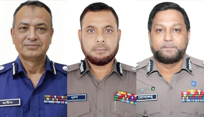 র‌্যাব ডিজি ও এসবি-সিআইডি প্রধান পরিবর্তন