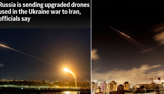 এবার সরাসরি ইরানের পাশে রাশিয়া, পাঠাচ্ছে ‘হাইব্রিড ড্রোন’