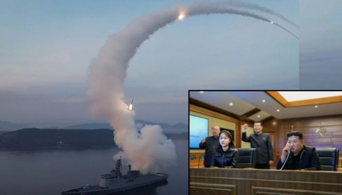 ক্রুজ ক্ষেপণাস্ত্র ছুড়ল উত্তর কোরিয়া!