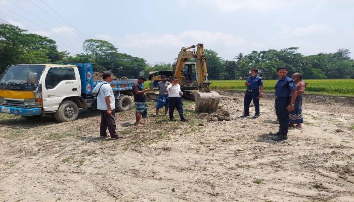 বেগমগঞ্জে ফসলি বিনষ্ট: ১ লাখ টাকা জরিমানা