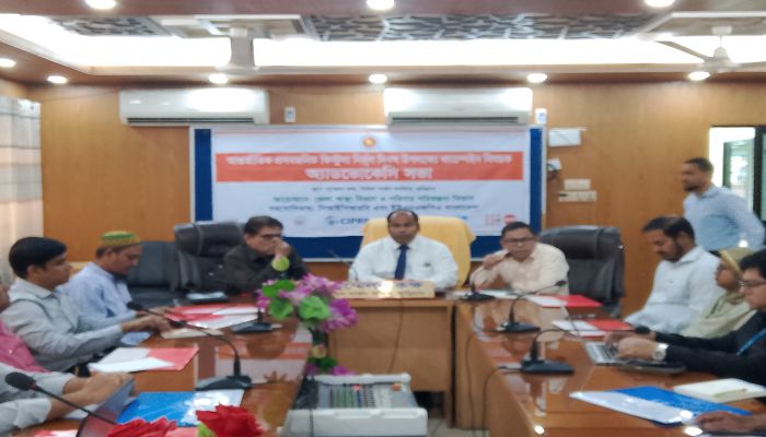 কুড়িগ্রামে আন্তর্জাতিক প্রসবজনিত ফিস্টুলা নির্মূল দিবস উপলক্ষে অ্যাডভোকেসি সভা অনুষ্ঠিত