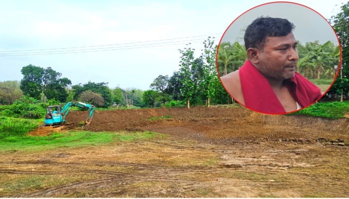 মসজিদ নাম ভাঙিয়ে বিক্রি হচ্ছে ফসলি জমি মাটি