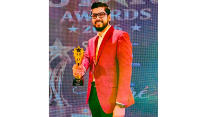বছরের সেরা মিডিয়া পারসোনালিটি পুরস্কার পেলেন সজল খান