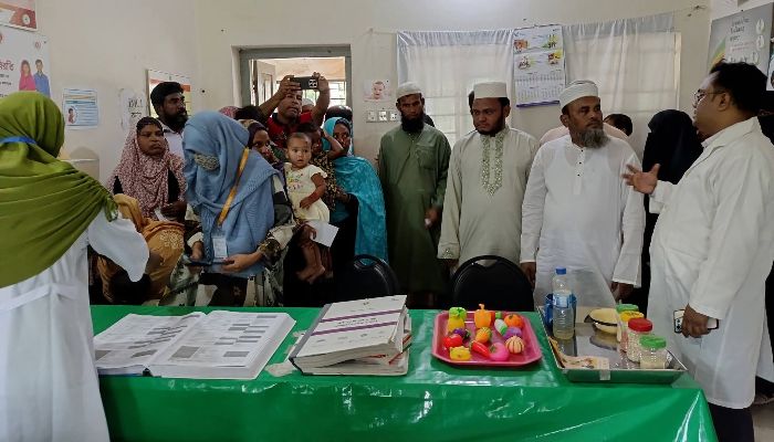জয়পুরহাট-১ আসনের এমপি'র পাঁচবিবি উপজেলা স্বাস্থ্য কমপ্লেক্স পরিদর্শন
