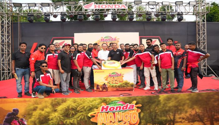 চাঁপাইনবাবগঞ্জে সাফল্যের সাথে উদযাপিত হলো ‘হোন্ডা ম্যাংগো ফেস্ট ২০২৬