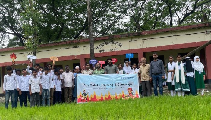 অগ্নি দুর্ঘটনা মোকাবিলায় প্রস্তুতি বাড়াতে বিশেষ ক্যাম্পেইনের আয়োজন করল এনার্জিপ্যাক