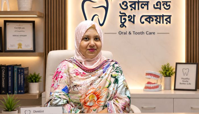 আধুনিক ডেন্টাল চিকিৎসায় মানবিক স্পর্শ: ডাঃ শৈলী আক্তার তন্বী