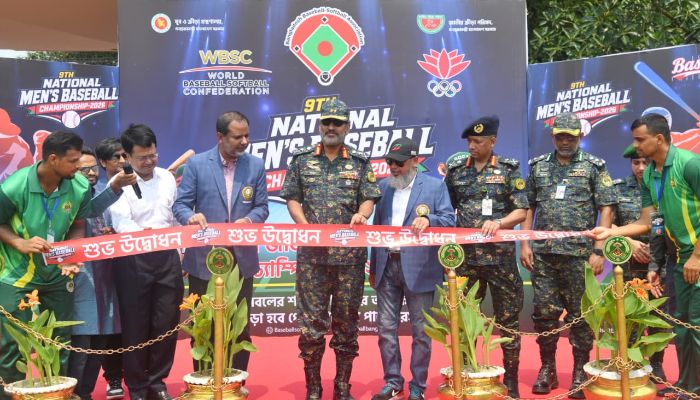 আনসার ও ভিডিপি একাডেমিতে ৯ম জাতীয় বেসবল টুর্নামেন্ট-২০২৬ এর শুভ উদ্বোধন