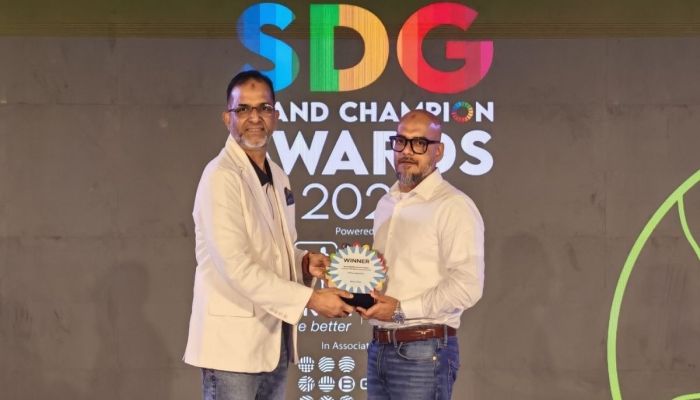 টেকসই আর্থিক খাত ও কমিউনিটি উন্নয়নে এসডিজি অ্যাওয়ার্ড জিতল বিকাশ