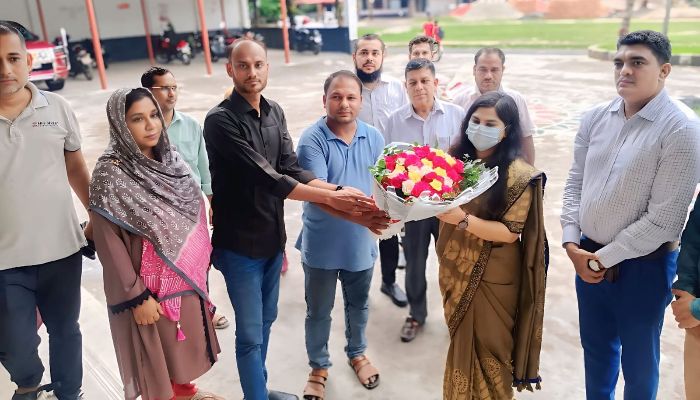 জীবননগরে নবাগত ইউএনও সুমাইয়া সুলতানা এ্যানির যোগদান