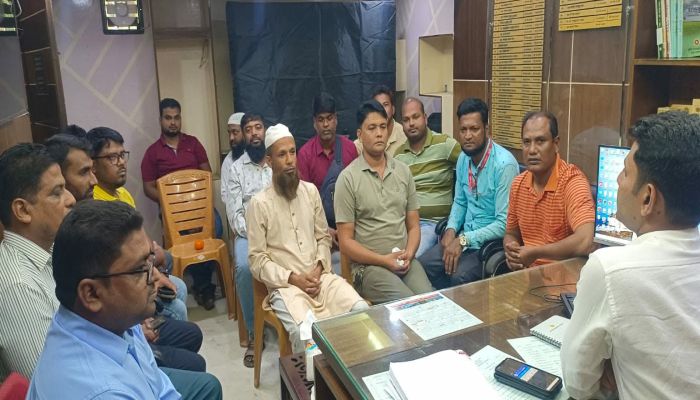সিংগাইরে সাংবাদিকদের সাথে এসিল্যান্ড আল আমীন কবিরের মতবিনিময় সভা