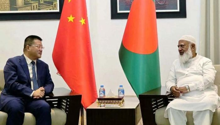 বিরোধীদলীয় নেতার সঙ্গে চীনের রাষ্ট্রদূতের বিদায়ী সাক্ষাৎ