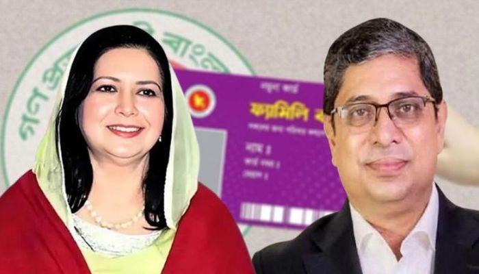 ডা. জুবাইদা রহমানও ফ্যামিলি কার্ড পাবেন : মীর শাহে আলম