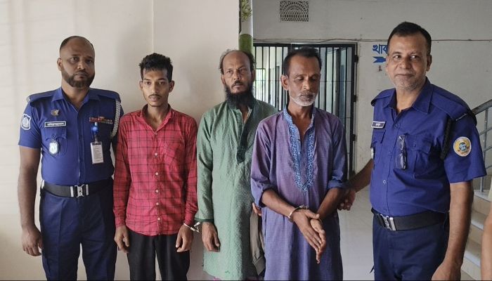 ঝালকাঠির কাঁঠালিয়ায় ইয়াবা ও গাঁজাসহ তিনজন আটক