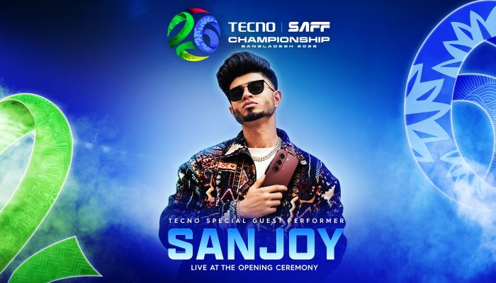 ফিফা বিশ্বকাপে পারফরম্যান্সের পর এবার টেকনো সাফ চ্যাম্পিয়নশিপের মঞ্চ মাতাবেন সঞ্জয়
