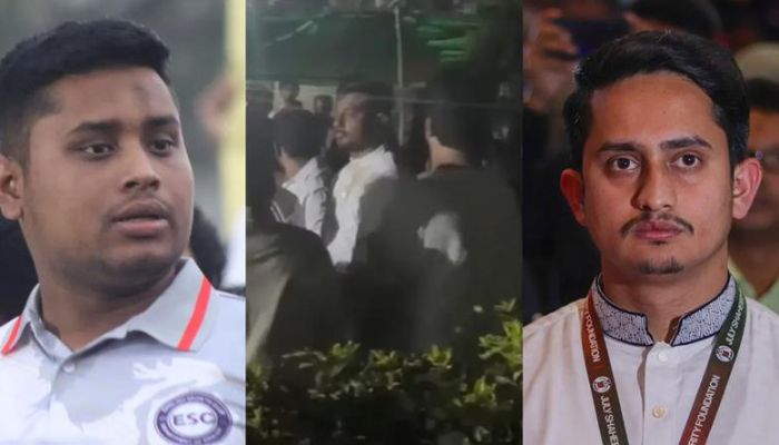 নাসীরুদ্দীন পাটওয়ারীর ওপর হামলার পর সারজিস ও হাসনাতের ফেসবুক পোস্ট